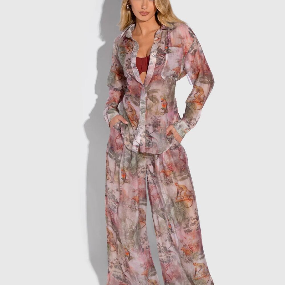 NWT Flowy Pant Cheeky Monkey XL - Picture 3 of 11